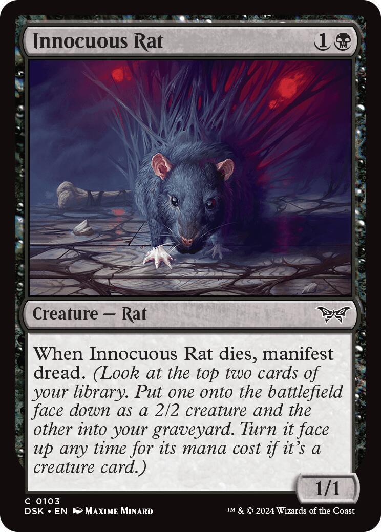 Innocuous Rat #103 - Duskmourn: House of Horrors