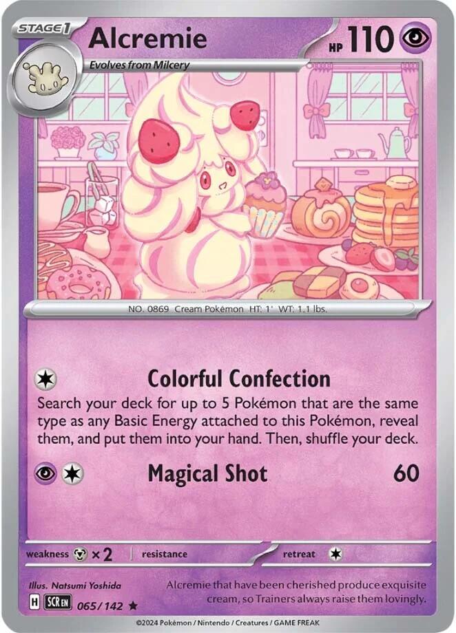 Alcremie - Holo - 65/142 - Stellar Crown