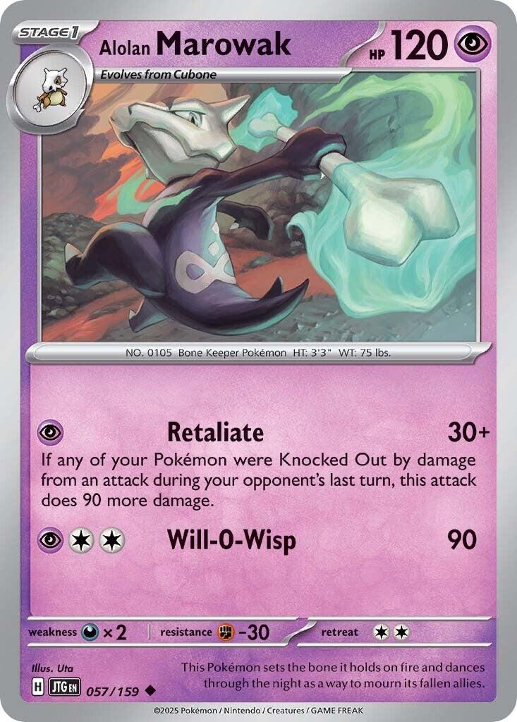 Alolan Marowak - 57/159 - Journey Together