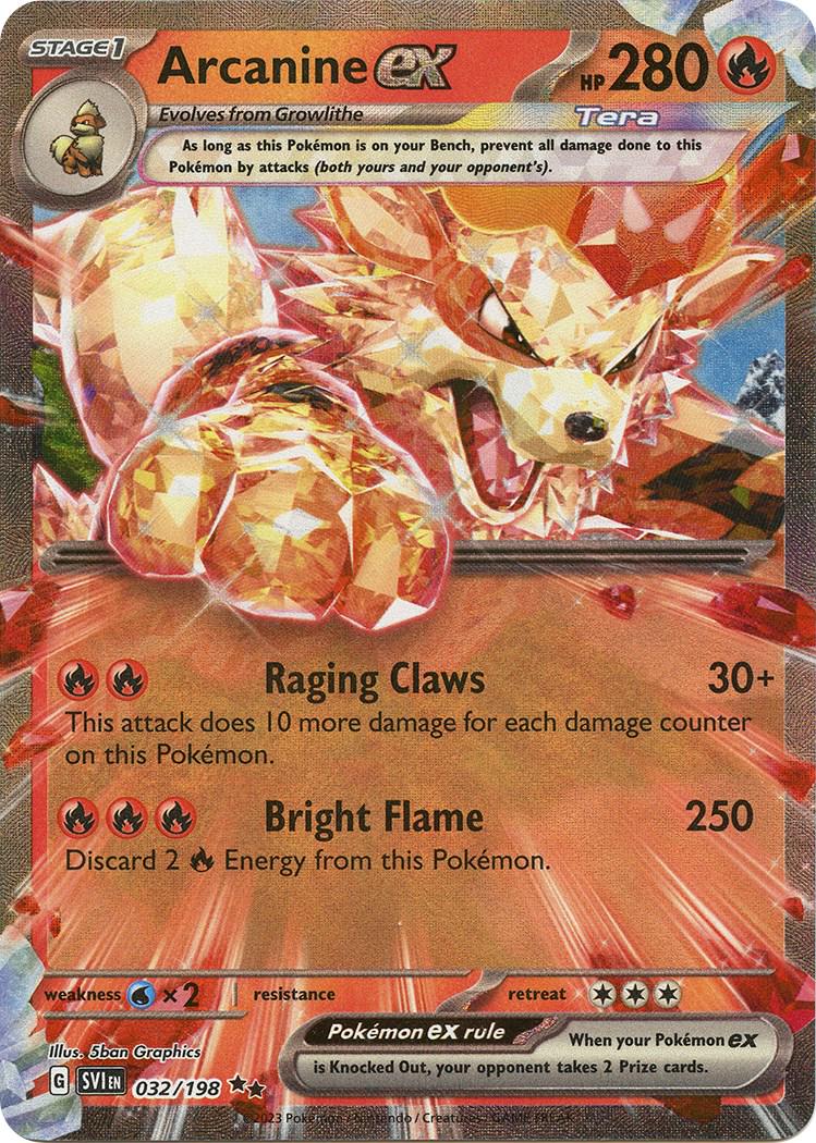 Arcanine EX - 32/198