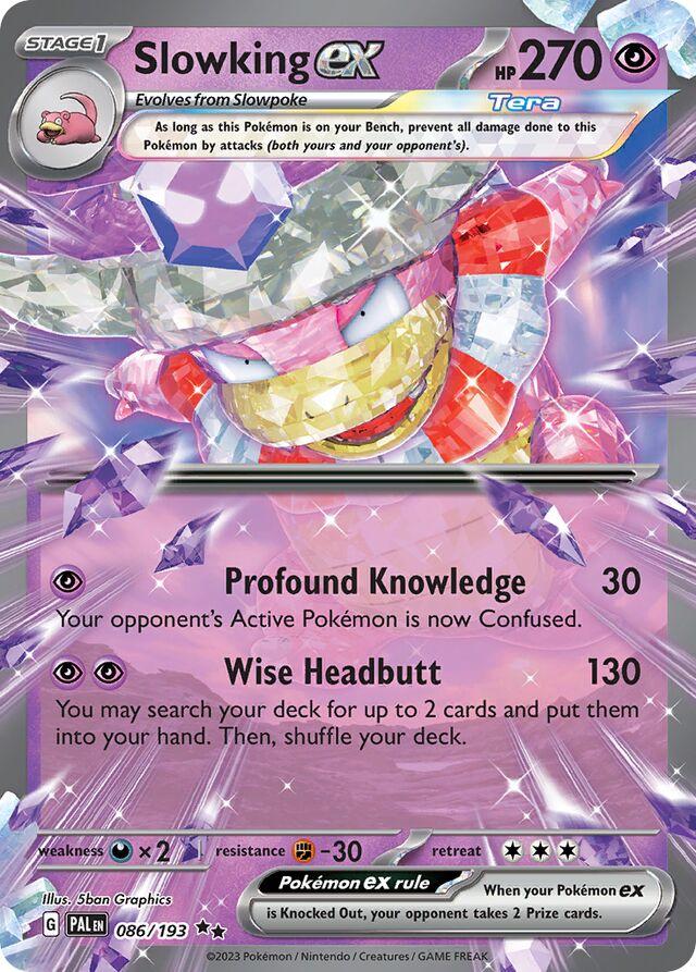 Slowking EX - 86/193 - Paldea Evolved