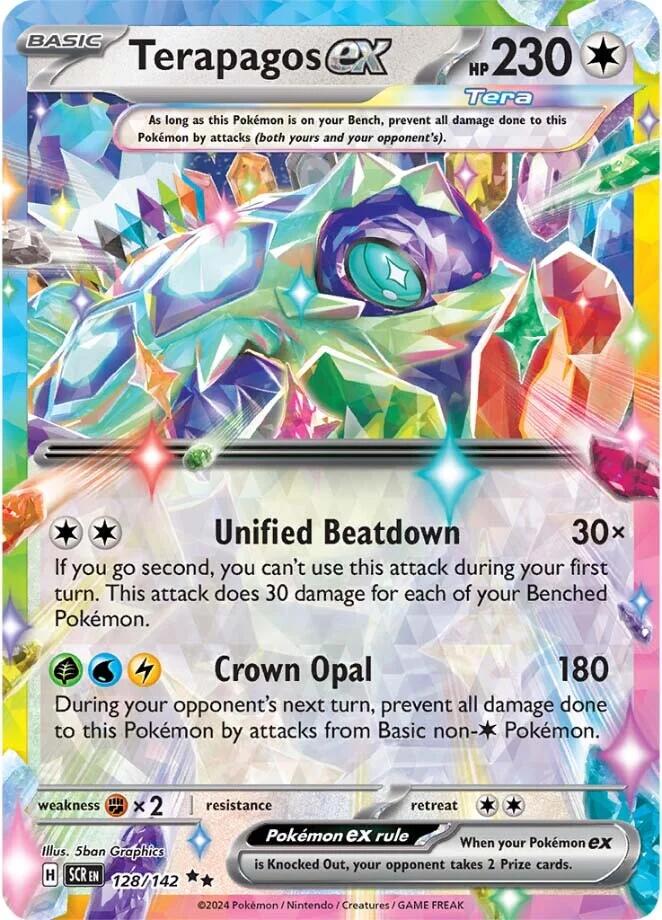 Terapagos EX - 128/142 - Stellar Crown