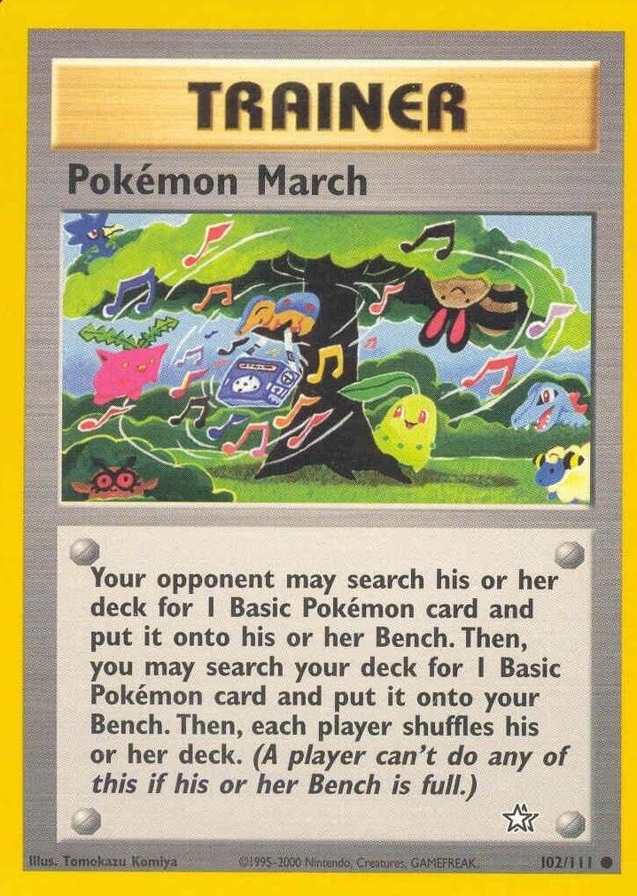 Pokemon March - MP - 102/111 - Neo Genesis