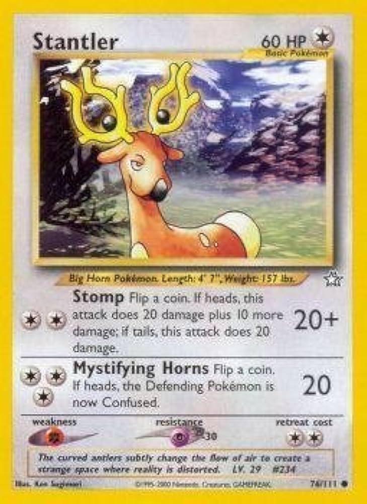 Stantler - HP - 76/111 - Neo Genesis