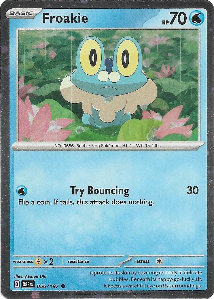 Froakie - Cosmic Holo - 56/197