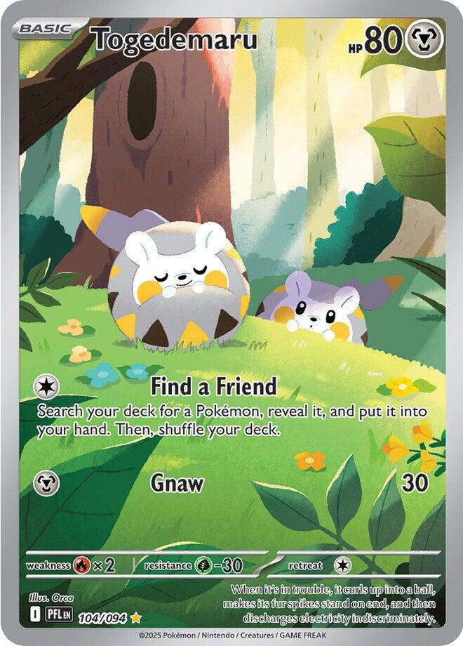 Togedemaru - 104/94 - Phantasmal Flames