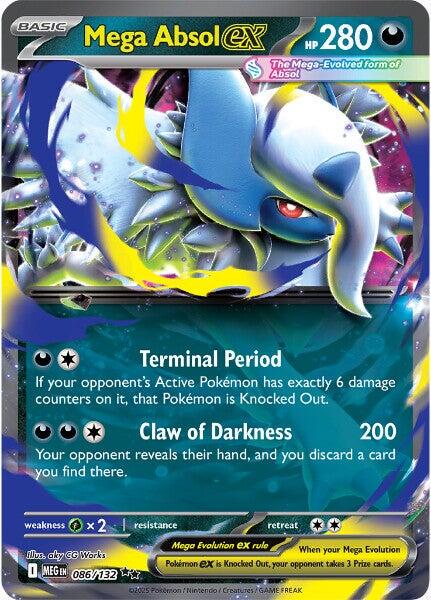 Mega Absol EX - 86/132 - Mega Evolution