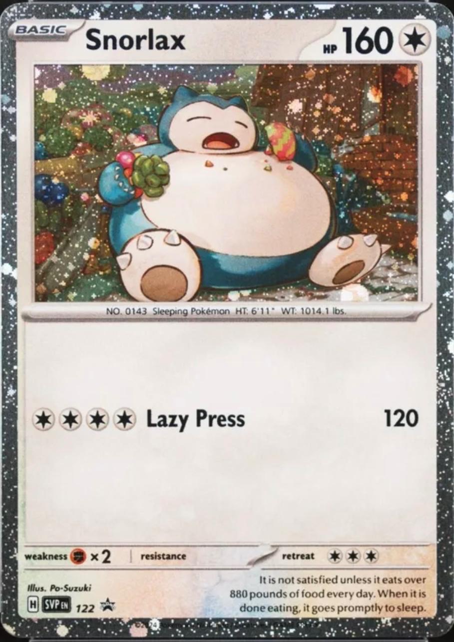 Snorlax - Promo - 122