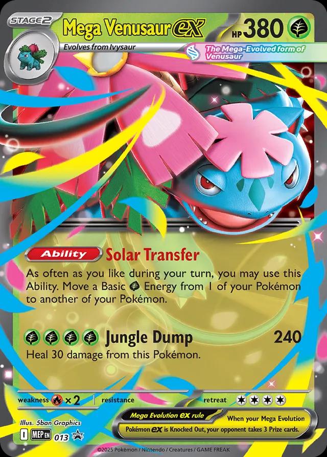 Mega Venusaur EX - Promo - 13