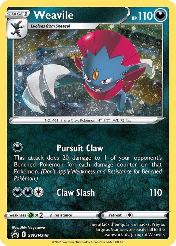 Weavile - Promo - SWSH246