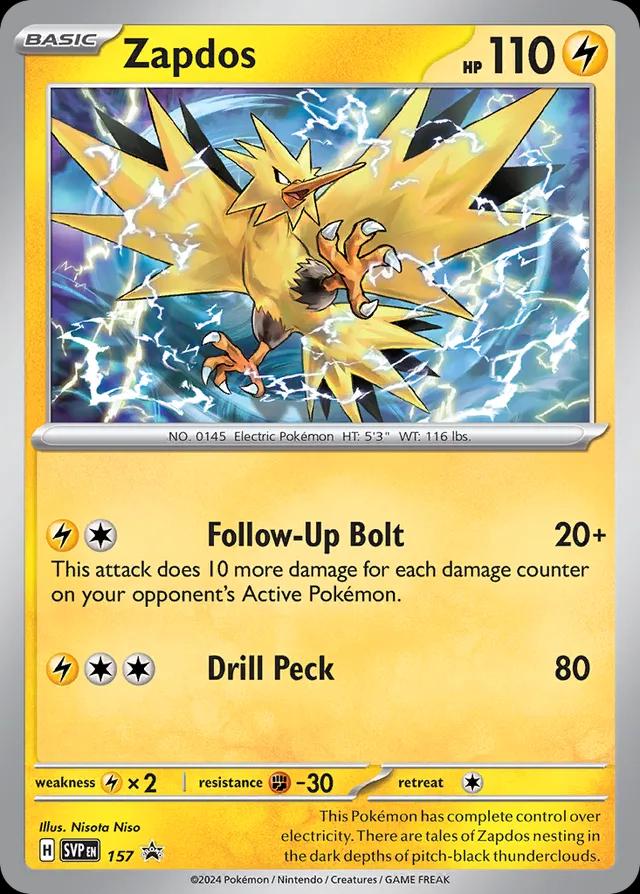 Zapdos - Promo - 157