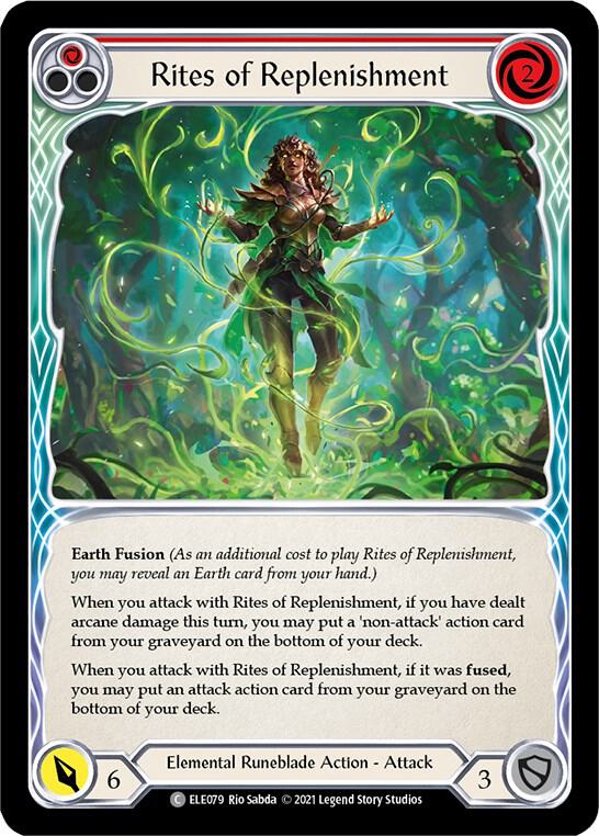 Rites of Replenishment - Rød - ELE079 - Tales of Aria