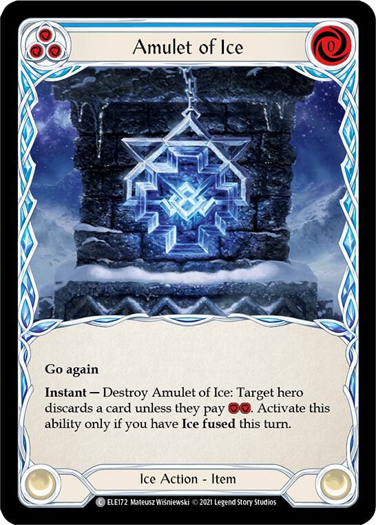 Amulet of Ice - Blå - ELE172 - Tales of Aria