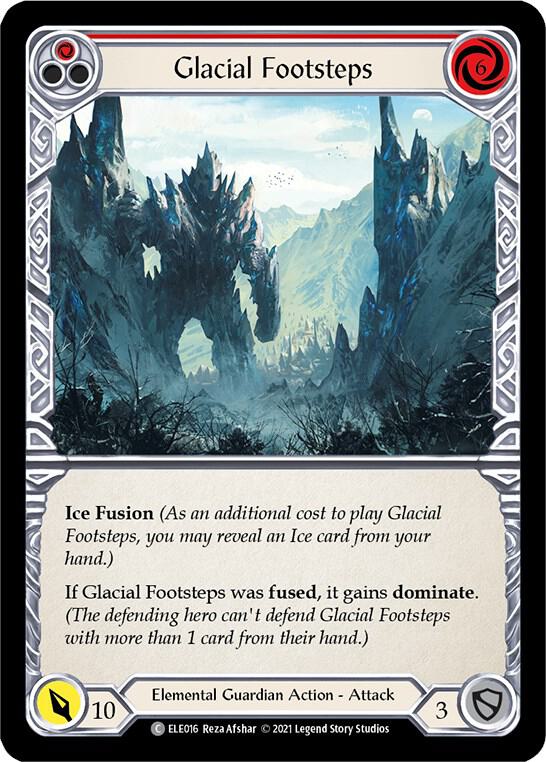Glacial Footsteps - Rød - ELE016 - Tales of Aria