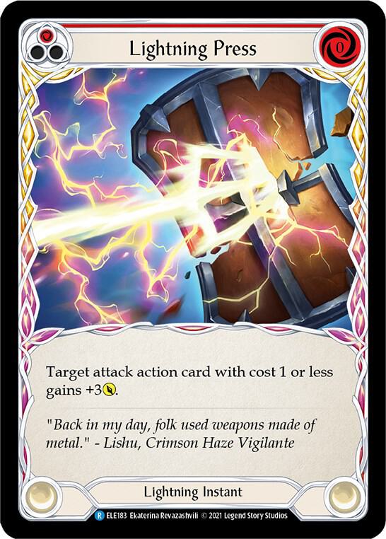 Lightning Press - Rød - ELE183 - Tales of Aria