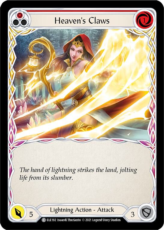 Heaven's Claws - Rød - ELE192 - Tales of Aria