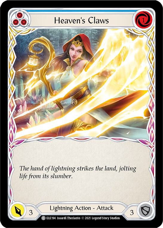 Heaven's Claws - Blå - ELE194 - Tales of Aria
