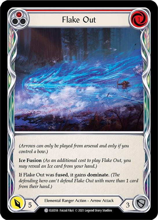 Flake Out - Rød - ELE056 - Tales of Aria