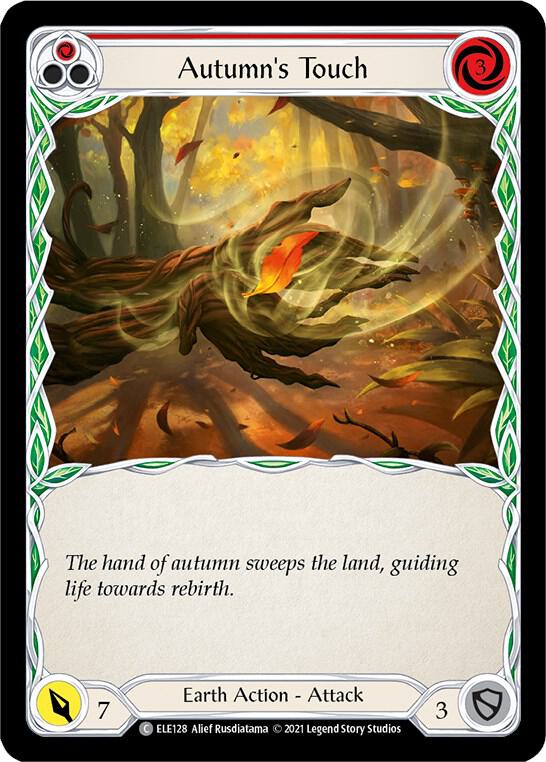 Autumn's Touch - Rød - ELE128 - Tales of Aria