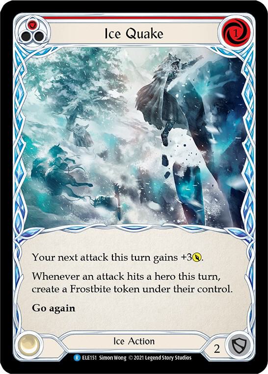 Ice Quake - Rød - ELE151 - Tales of Aria