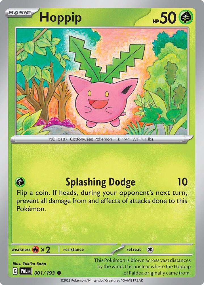 Hoppip - 1/193 - Paldea Evolved