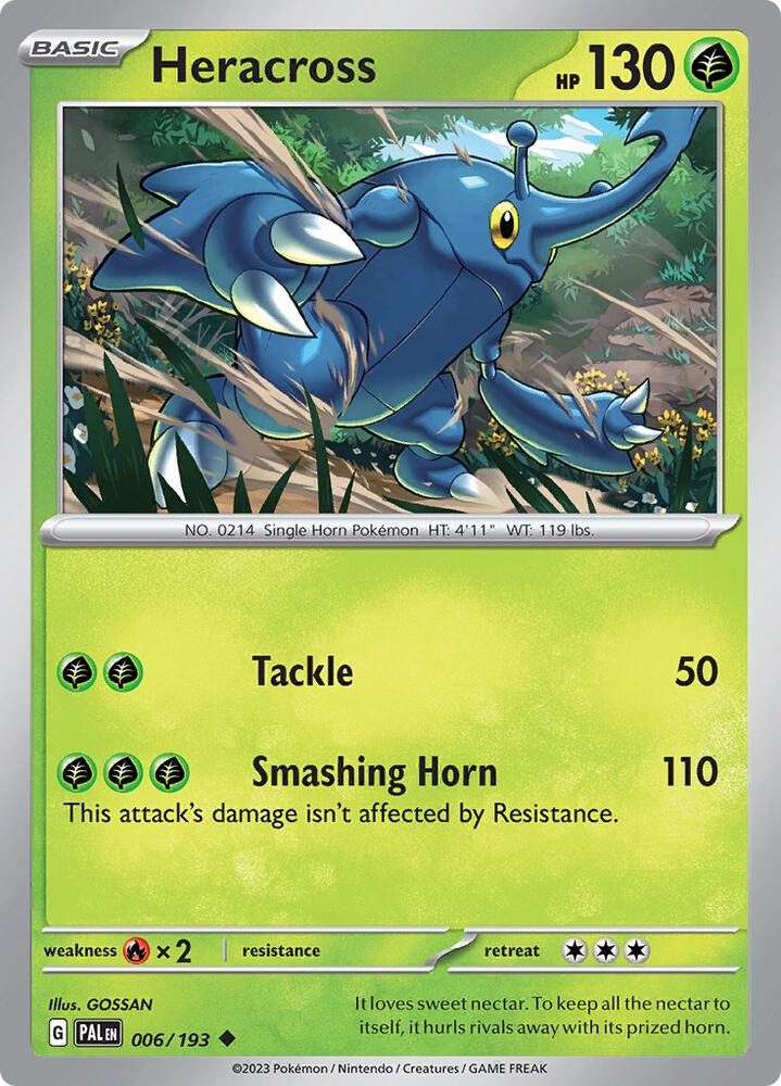 Heracross - 6/193 - Paldea Evolved