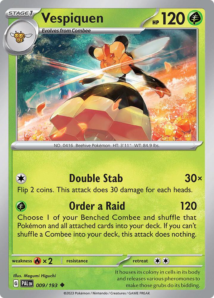 Vespiquen - 9/193 - Paldea Evolved
