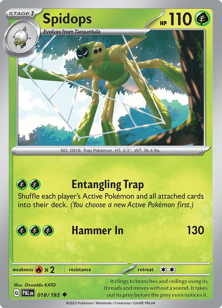 Spidops - 18/193 - Paldea Evolved