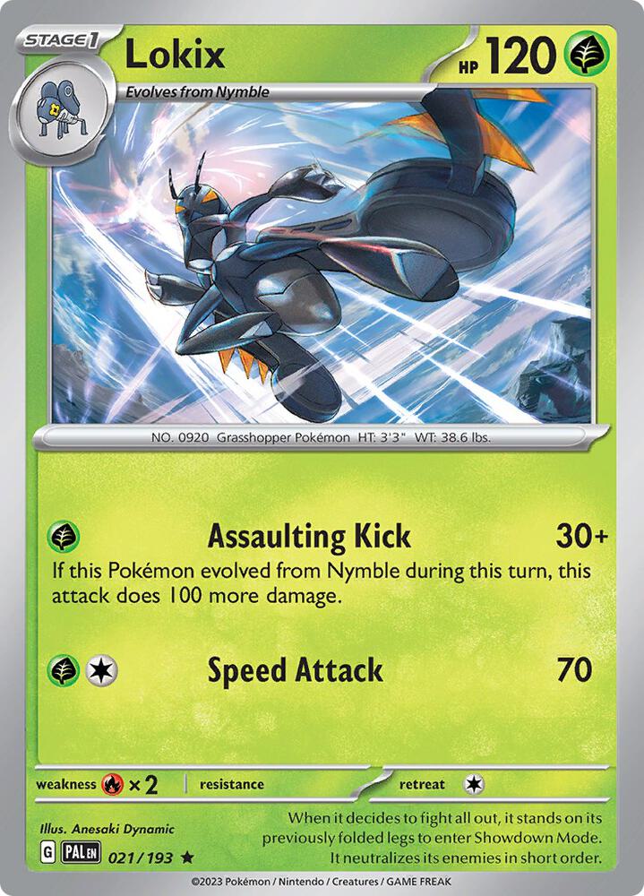 Lokix - Holo - 21/193 - Paldea Evolved