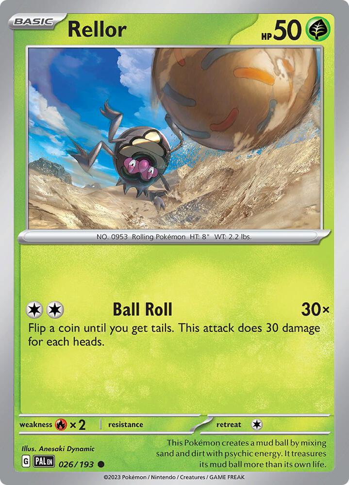 Rellor - 26/193 - Paldea Evolved