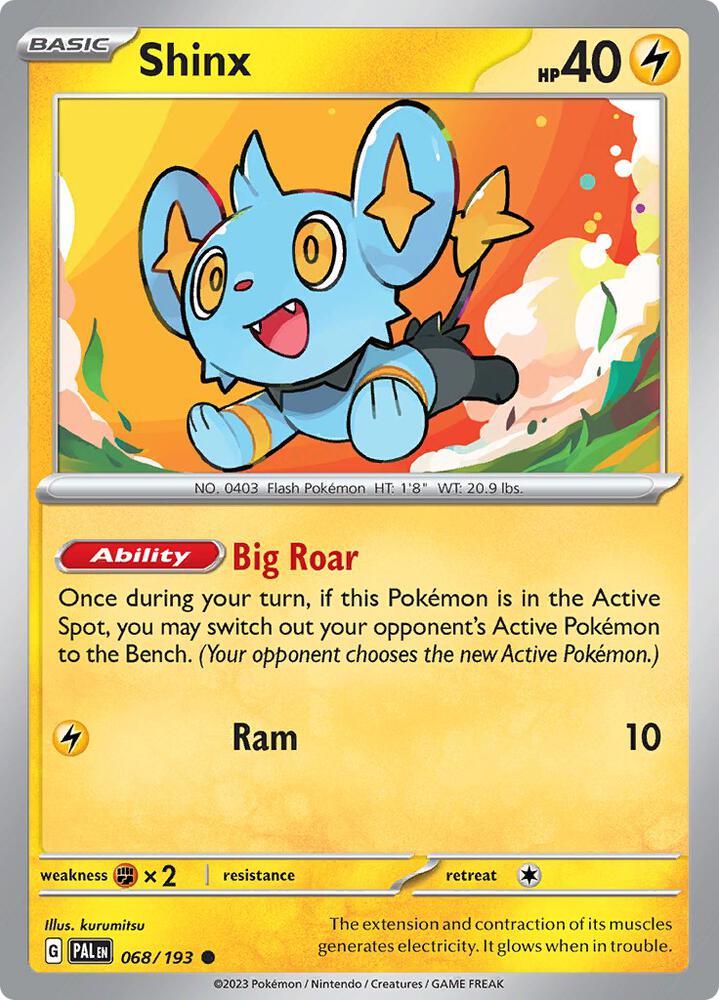 Shinx - 68/193 - Paldea Evolved