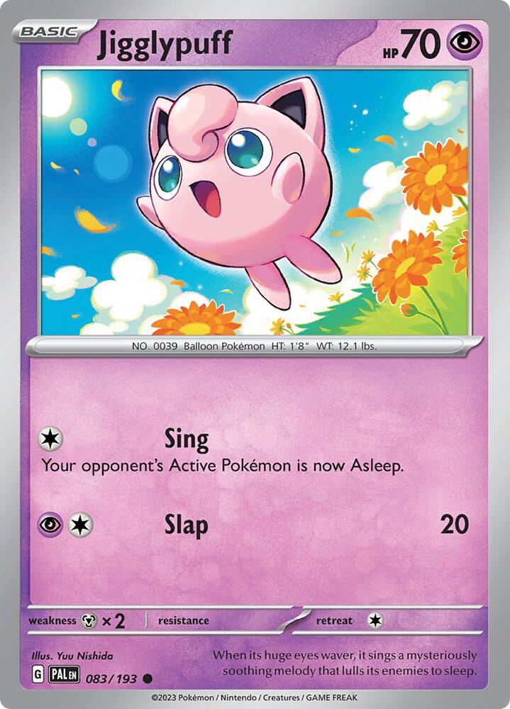 Jigglypuff - 83/193 - Paldea Evolved