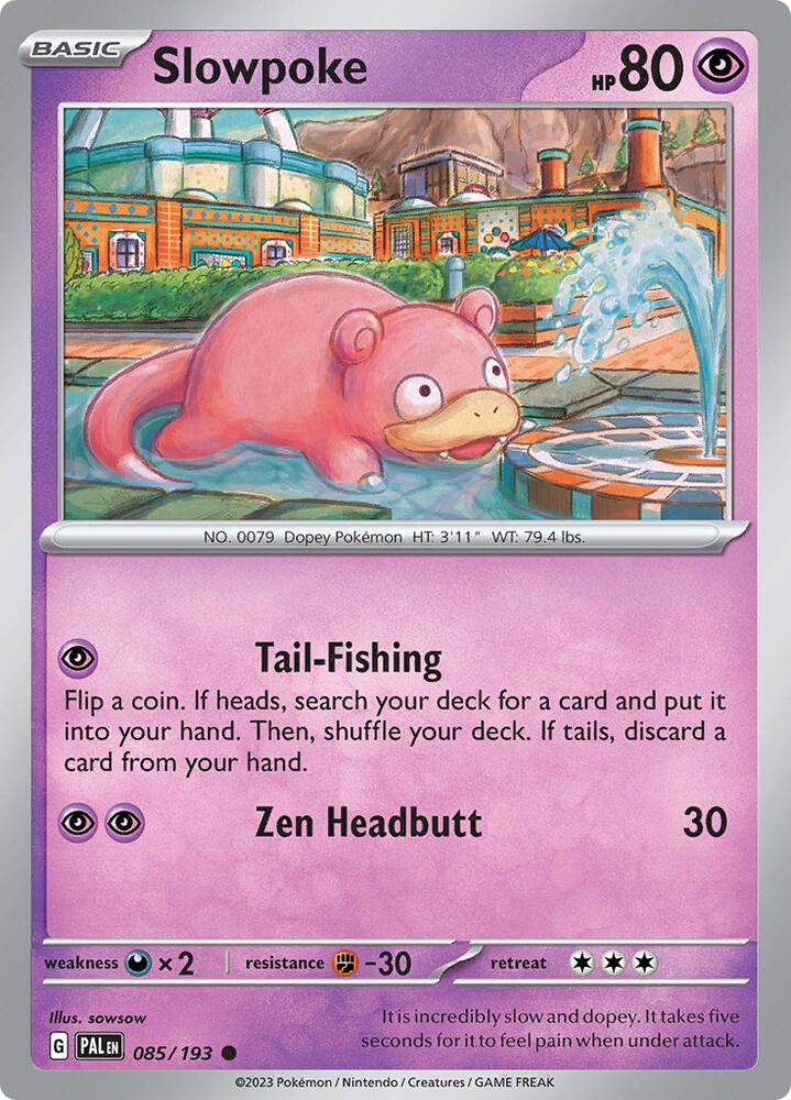 Slowpoke - 85/193 - Paldea Evolved