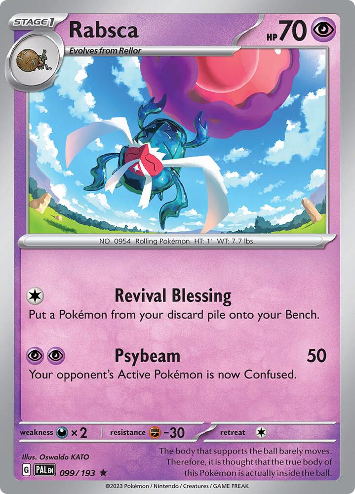Rabsca - Holo - 99/193 - Paldea Evolved