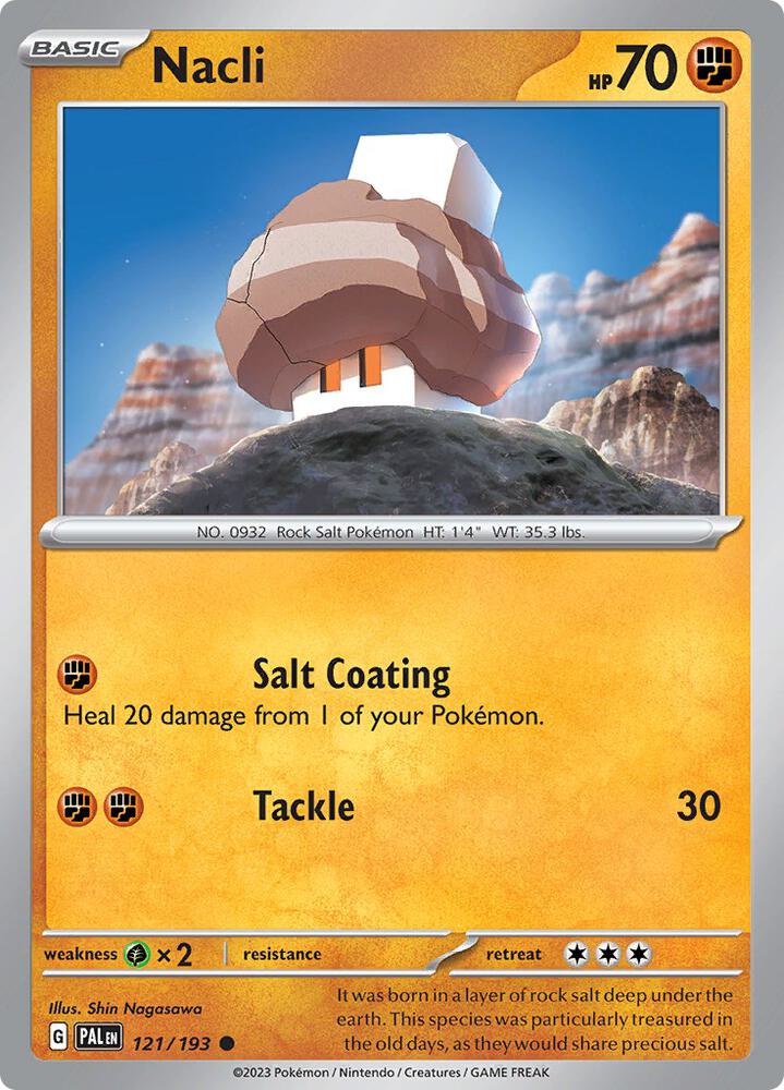 Nacli - 121/193 - Paldea Evolved