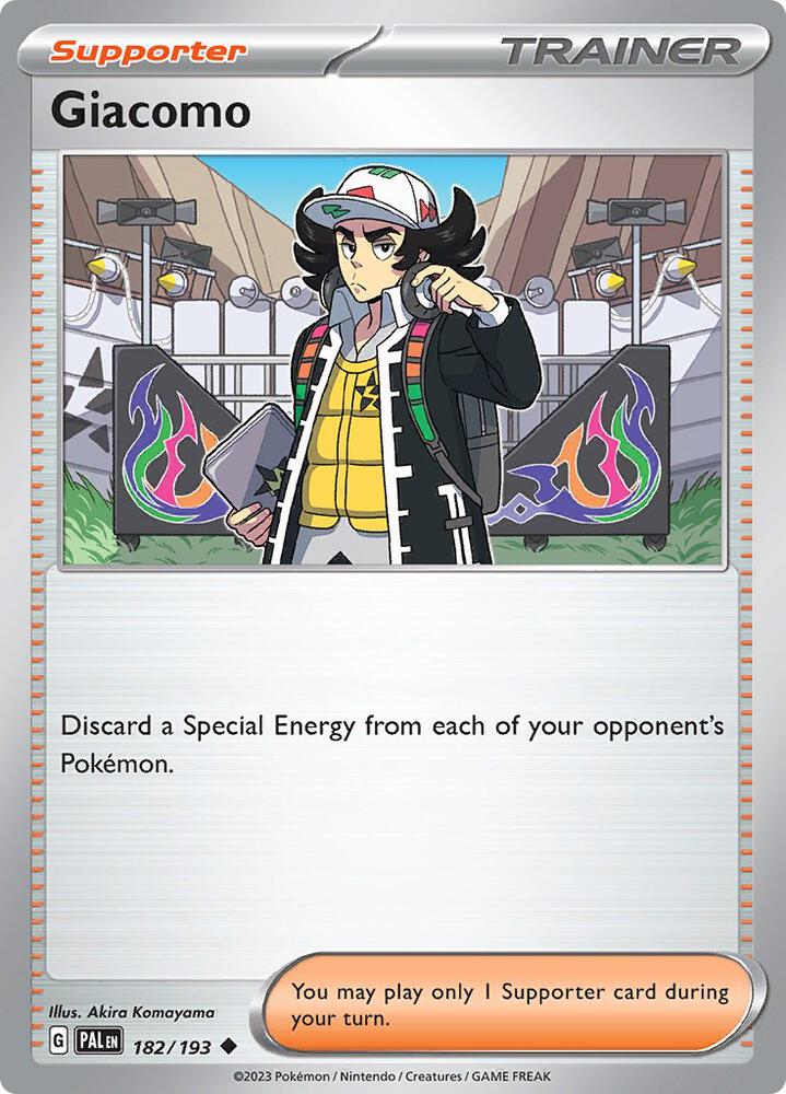 Giacomo - RH - 182/193 - Paldea Evolved