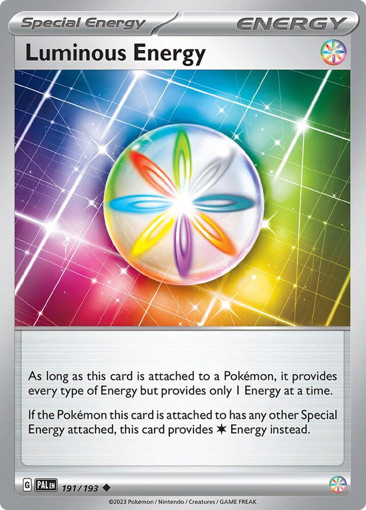Luminous Energy - RH - 191/193 - Paldea Evolved