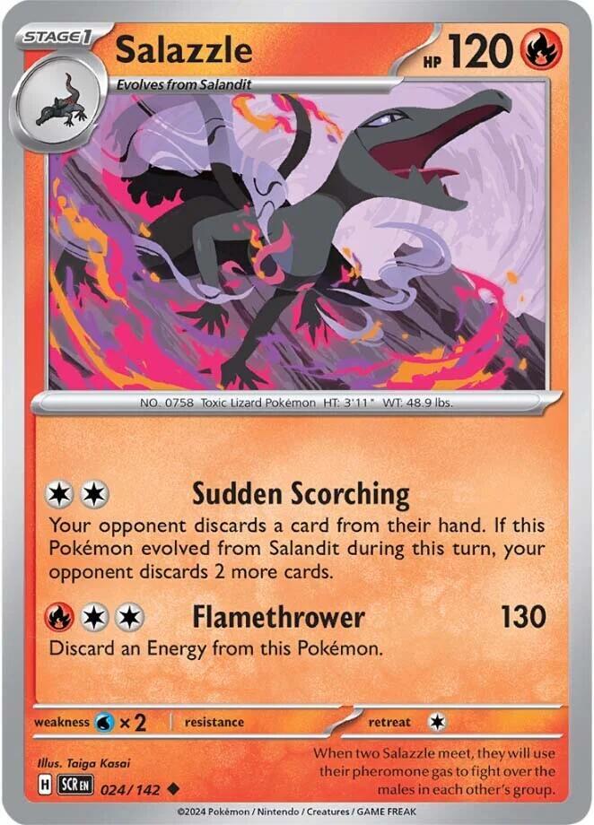 Salazzle - 24/142 - Stellar Crown