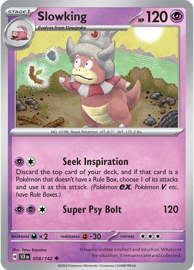Slowking - 58/142 - Stellar Crown
