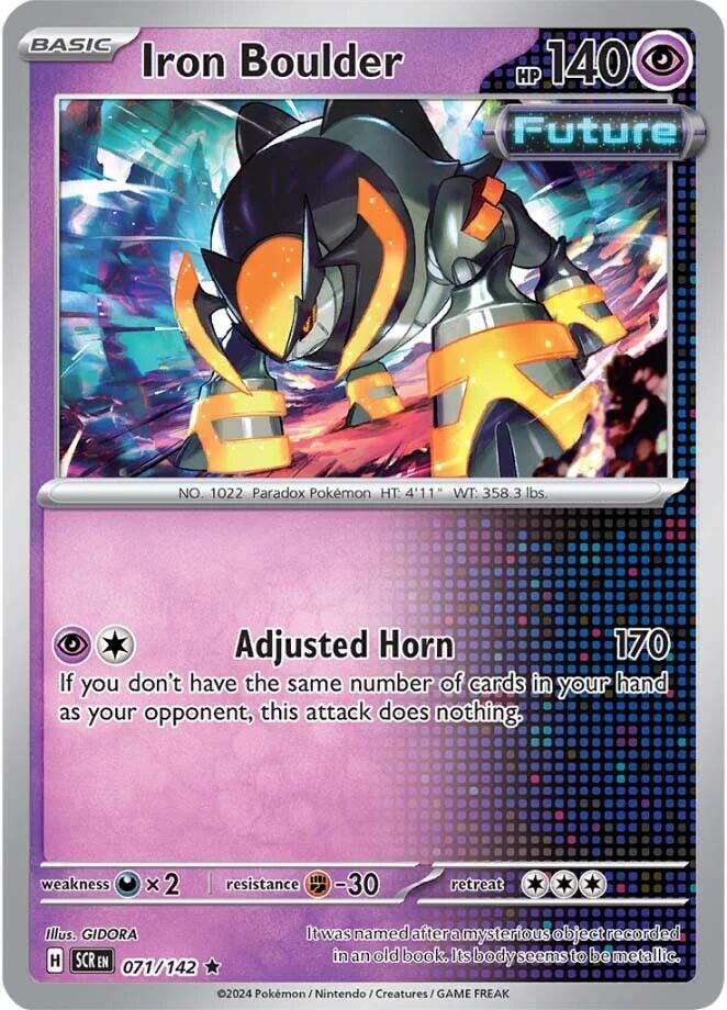 Iron Boulder - Holo - 71/142 - Stellar Crown