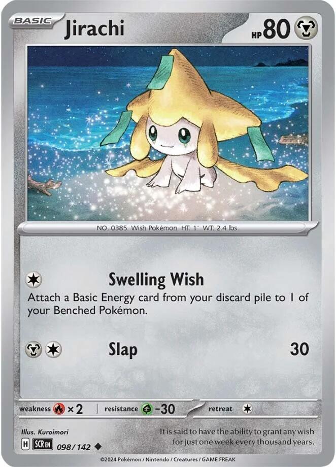 Jirachi - 98/142 - Stellar Crown