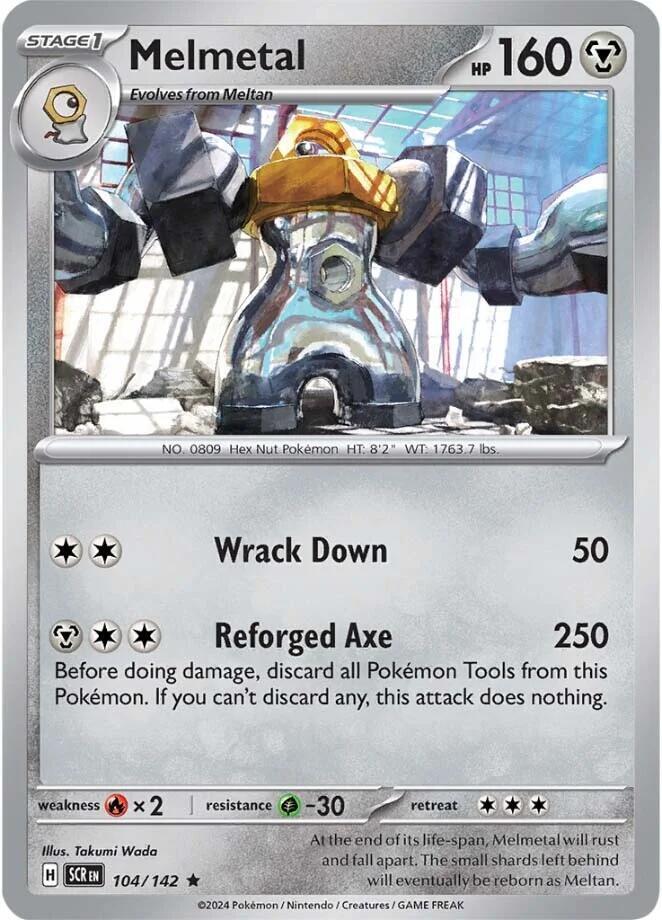 Melmetal - Holo - 104/142 - Stellar Crown