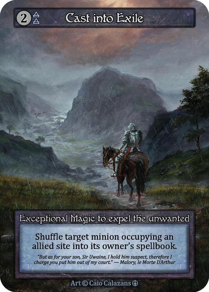 Cast into Exile - Arthurian Legends