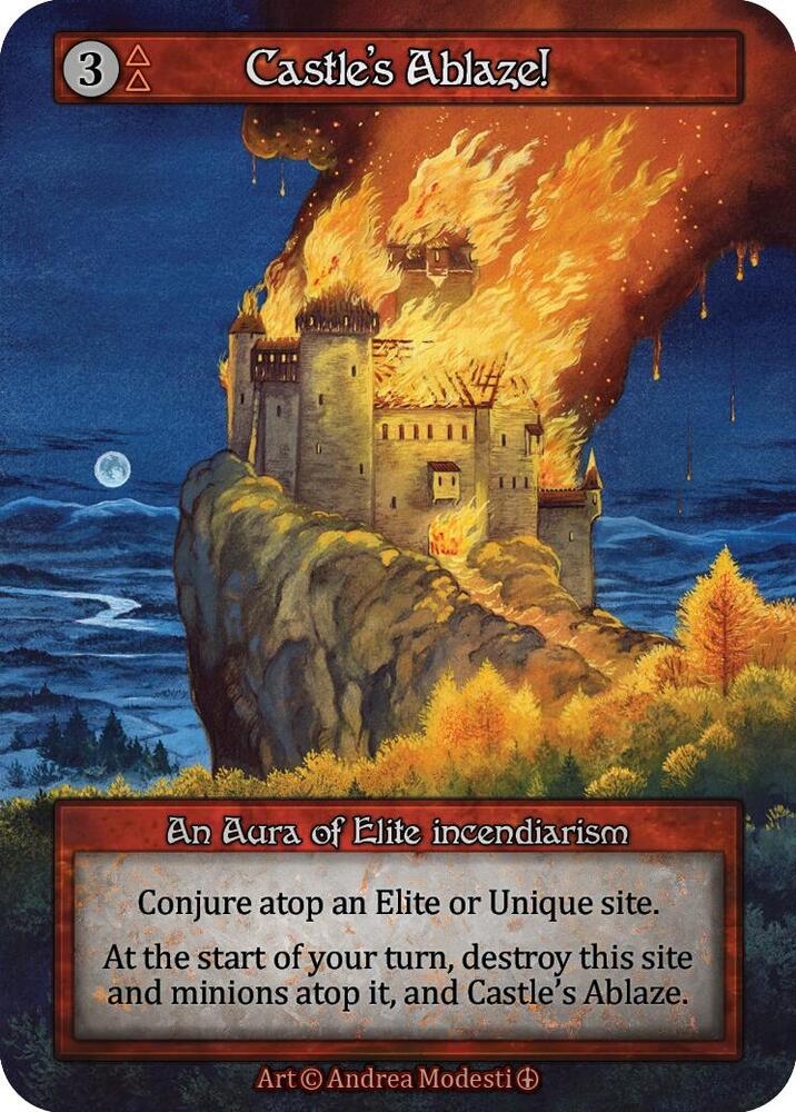 Castle's Ablaze! - Arthurian Legends