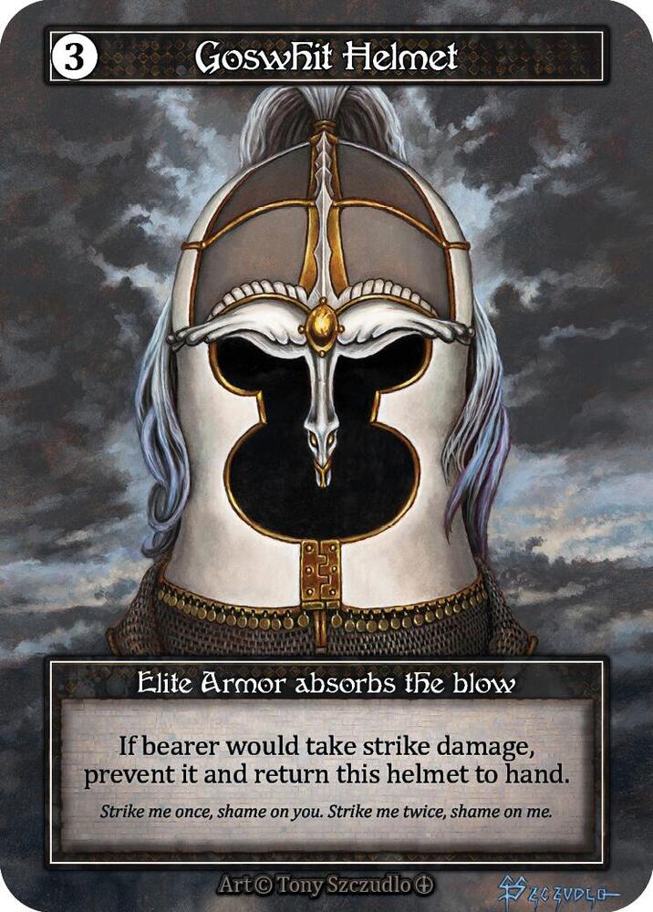 Goswhit Helmet - Foil - Arthurian Legends