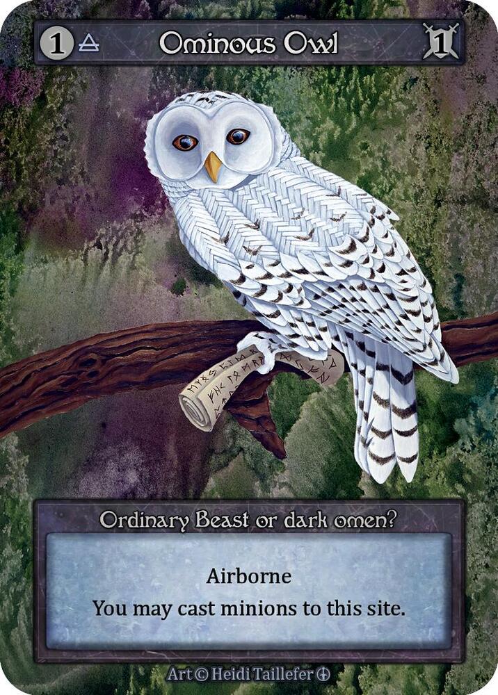 Ominous Owl - Arthurian Legends