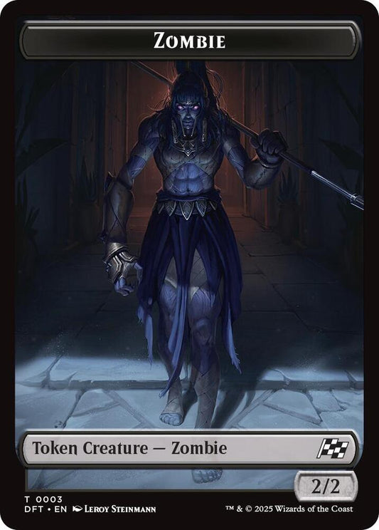 Pilot/Zombie tosidig token 1/3 - Aetherdrift