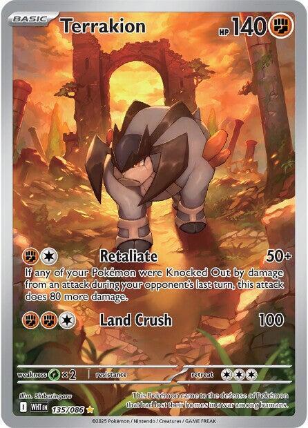 Terrakion - 135/86 - White Flare