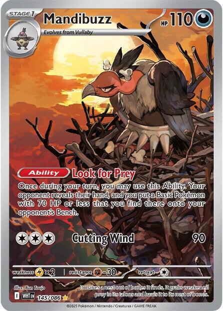Mandibuzz - 145/86 - White Flare