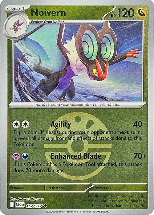 Noivern - Ball Reverse - 157/217 - Ascended Heroes